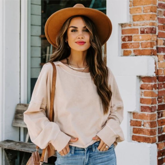 Vici Tops - | vintage vibes long sleeve top |